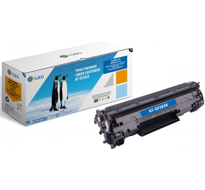 Картридж лазерный совм. HP [CF283X]