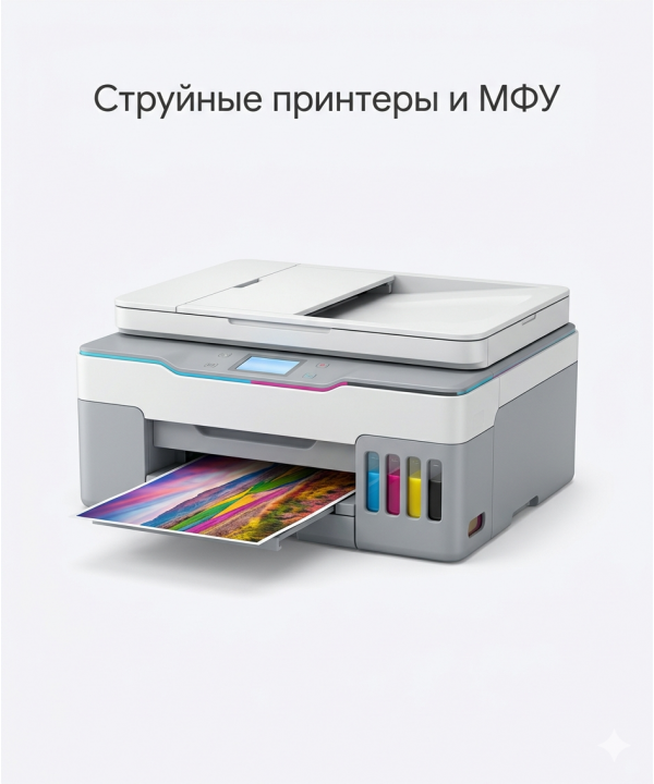 Струйные МФУ и принтеры