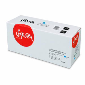 Картридж лазерный совм. цветной HP [CE321A] Cyan