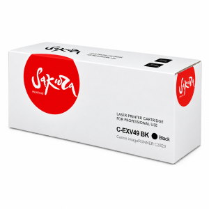 Картридж лазерный совм. цветной Canon [C-EXV49] Black