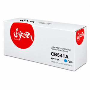Картридж лазерный совм. цветной HP [CB541A] Cyan