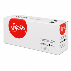 Картридж лазерный совм. цветной HP [CF530A] Black
