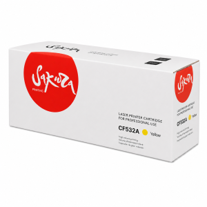 Картридж лазерный совм. цветной HP [CF532A] Yellow