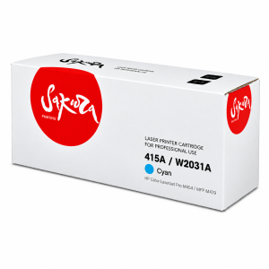 Картридж лазерный совм. цветной HP [415A/W2031A] Cyan