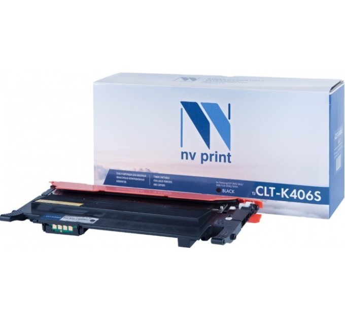 Картридж лазерный совм. цветной Samsung [CLT-K406S] Black