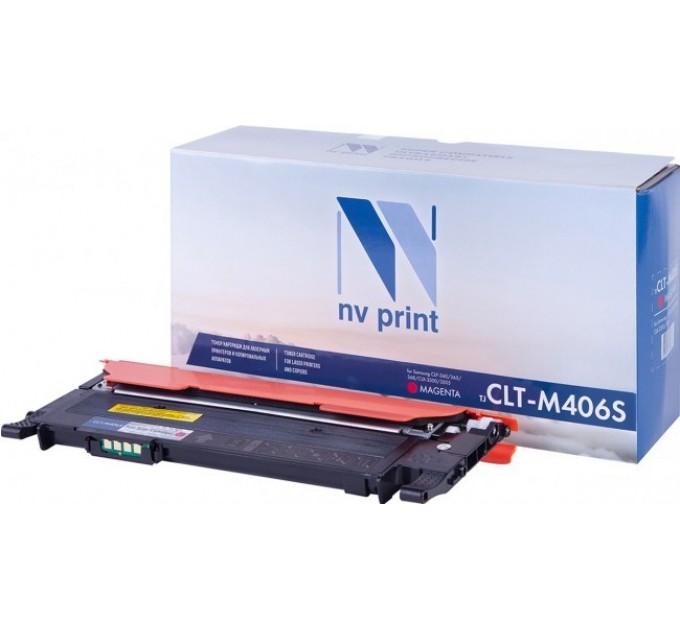Картридж лазерный совм. цветной Samsung [CLT-M406S] Magenta
