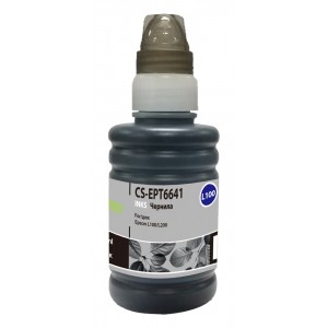 Чернила струйные совм. Epson [T6641] Black