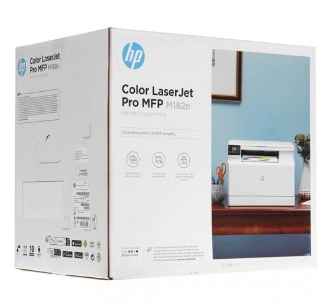 МФУ лазерное цв. HP Color LaserJet Pro MFP M182n