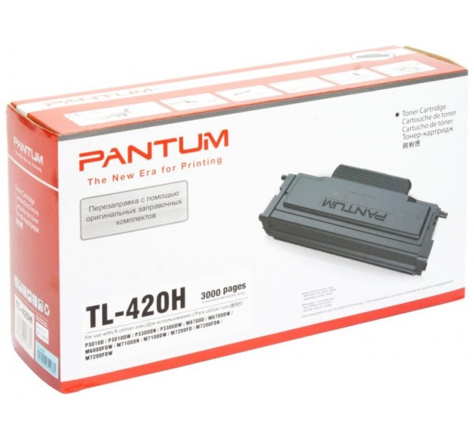Картридж лазерный ор. Pantum [TL-420Н] для Pantum M6700D/M7300FDN [ 3 000 стр. ]