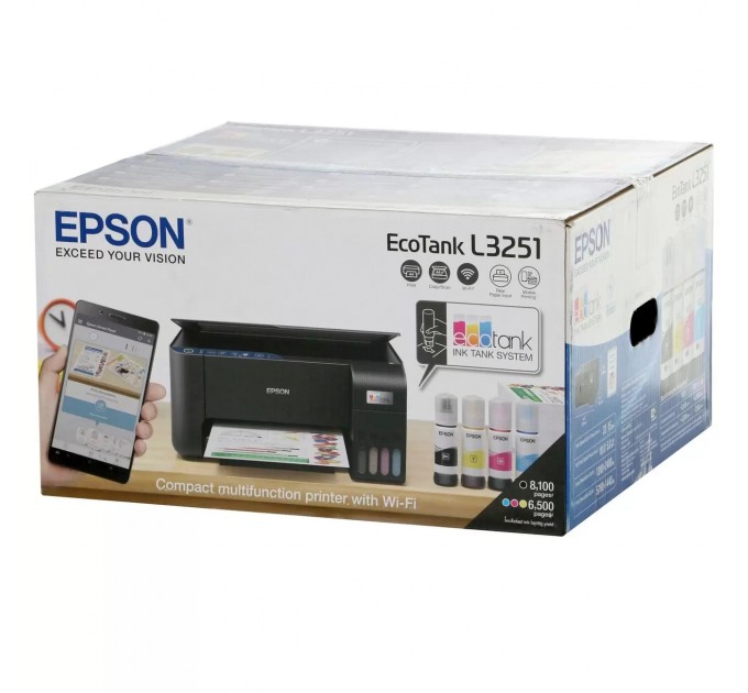 МФУ струйное цветное Epson L3251