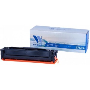 Картридж лазерный совм. цветной HP [CF531A] Cyan для HP LJ M180n/M181fw  [ 900 стр. ]