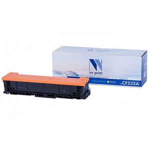 Картридж лазерный совм. цветной HP [CF532A] Yellow для HP LJ M180n/M181fw  [ 900 стр. ]
