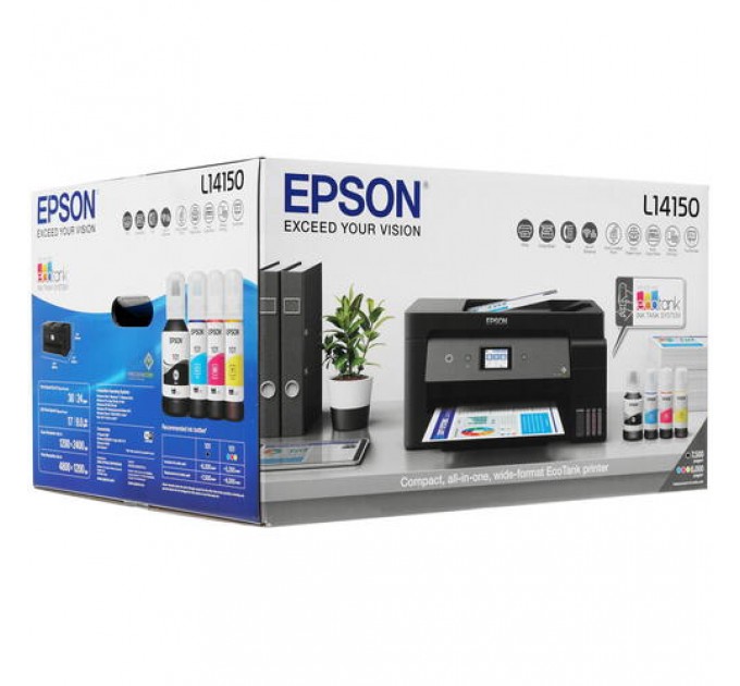 МФУ струйное цветное Epson L14150