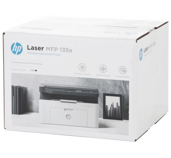 МФУ лазерное ч/б HP LaserJet M135r