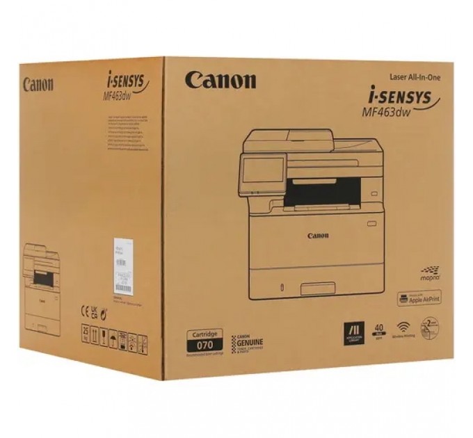 МФУ лазерное ч/б Canon i-SENSYS MF465dw