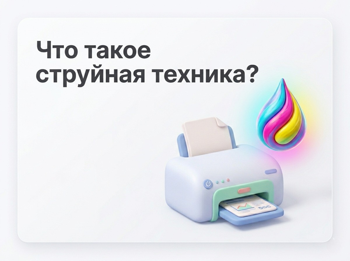 Что такое струйная техника